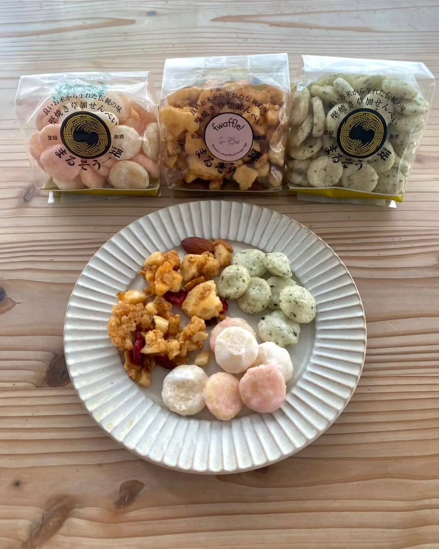 割れてしまったお煎餅をアップサイクルして主食にもなるグラノー...